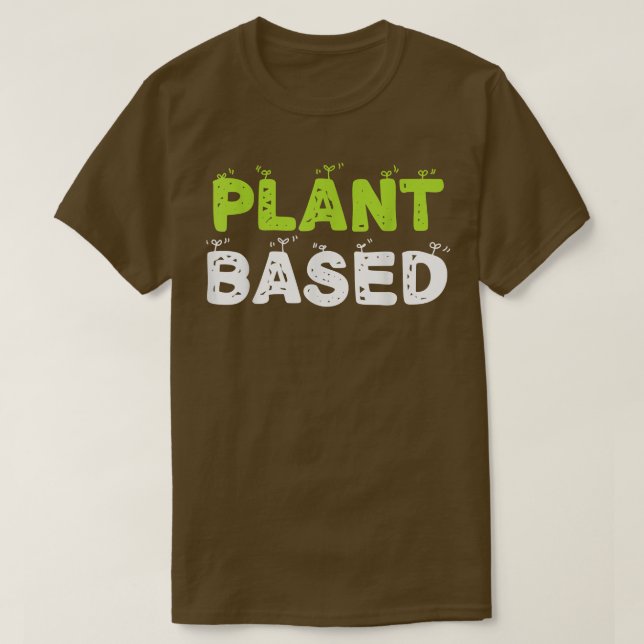 Växtbaserade köksväxter av frukt, grönsaker t shirt (Design framsida)