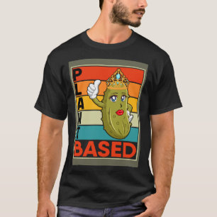 Växtbaserade livsmedel Vegan Vegetable Pickle Quee T Shirt