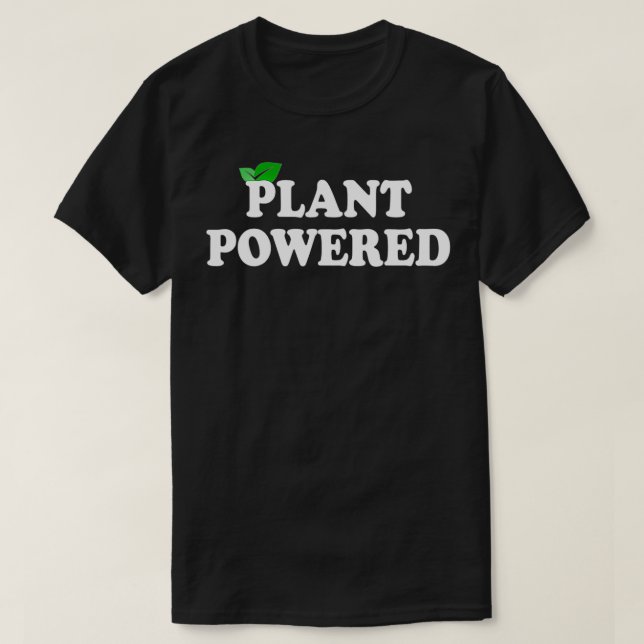 Växtbaserade Veganisationsbaserade plantor för väx T Shirt (Design framsida)