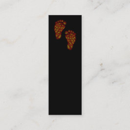 Växtbaserade verktyg mini visitkort