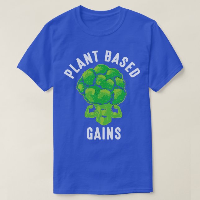 Växtbaserade vinster t shirt (Design framsida)