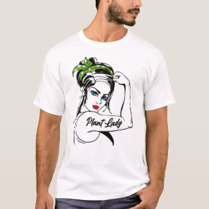 växten Dam Rosie Riveter T Shirt