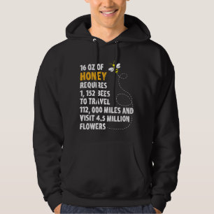 Växten för bihonungstatistik blommar beekeeperen hoodie