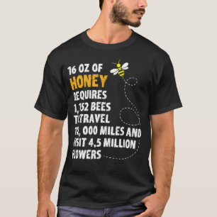Växten för bihonungstatistik blommar beekeeperen t shirt