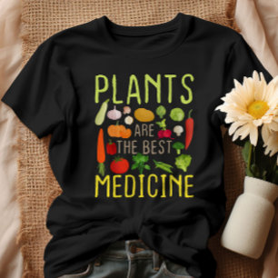 Växter är den bästa medicinska Coolan Vegan Vegeta T Shirt