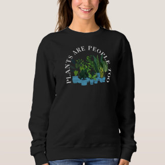 Växter är människor för växt t shirt