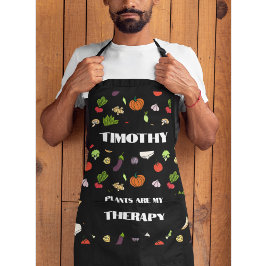 Växter är min terapapy Apron