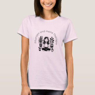 Växter är min terapi t shirt