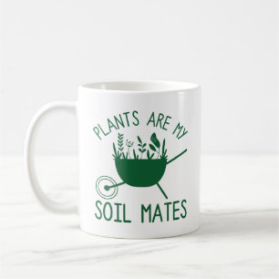 Växter är mina markskärnor kaffemugg