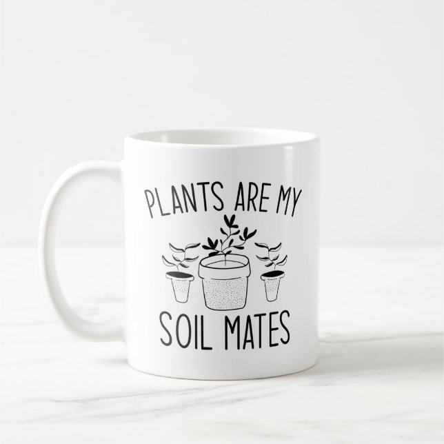 Växter är mina markskärnor kaffemugg (Vänster)