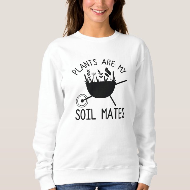 Växter är mina markskärnor t shirt (Framsida)