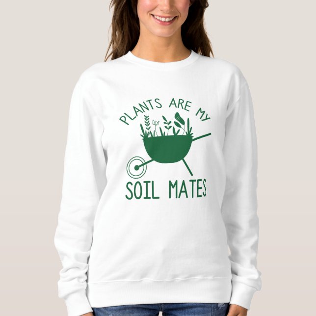 Växter är mina markskärnor t shirt (Framsida)