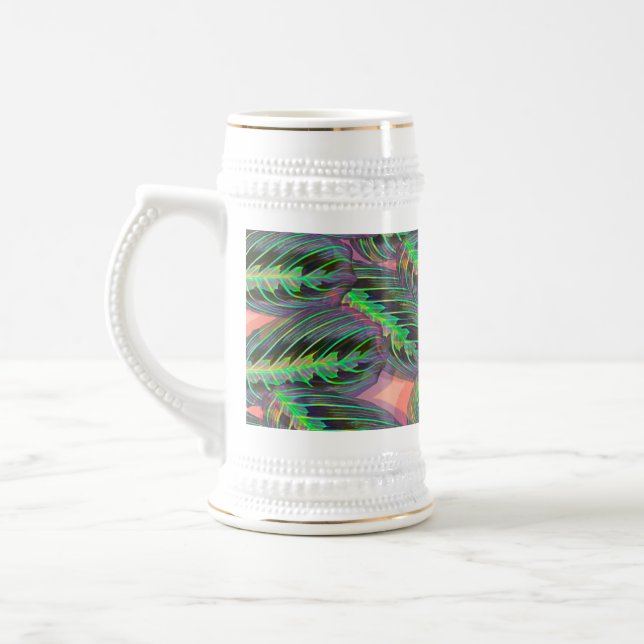 Växter Calathea Grönska Bladmönster Sejdel (Vänster)