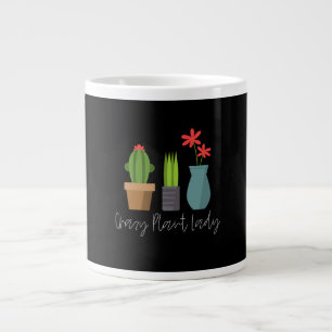 Växter - Crazy Plant Dam Jumbo Mugg