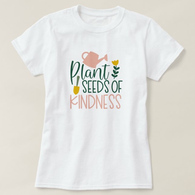 Växter Garden Nature T-Shirt (Design framsida)