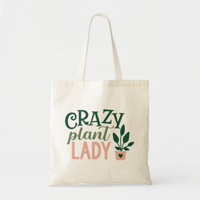 Växter Garden Nature Tote Bag Tygkasse (Framsidan)