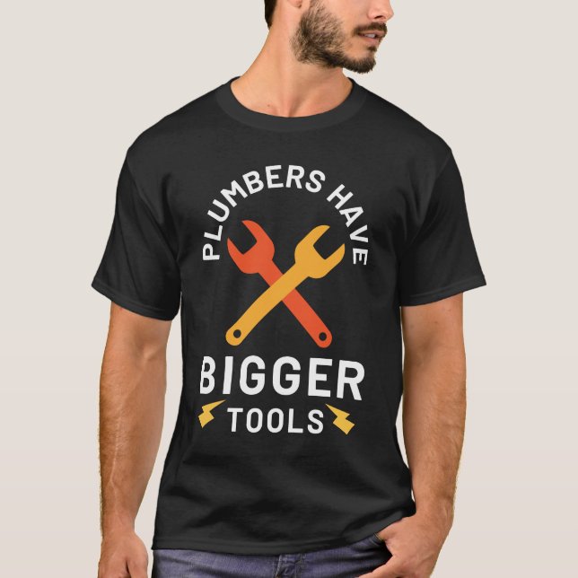 Växter har större Verktyg T Shirt (Framsida)