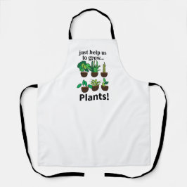 Växter hjälper oss bara att odla växter