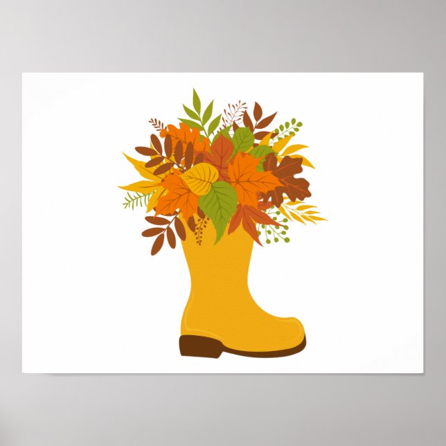 Växter i färg under jord i Boots Poster (Framsidan)