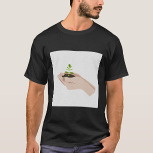 Växter i Teckning Eco T Shirt