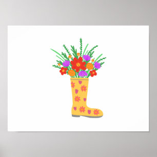 Växter i Vibrant färg i Boots Poster
