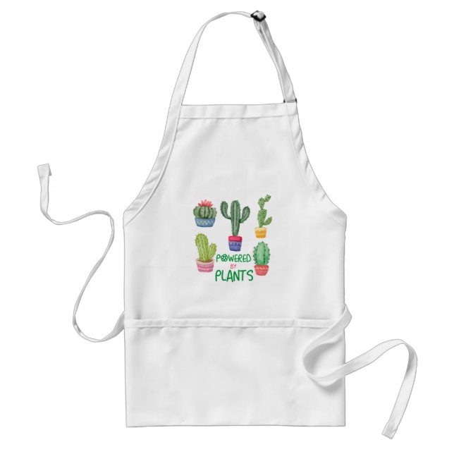 Växter och blommor förkläde (Framsidan)