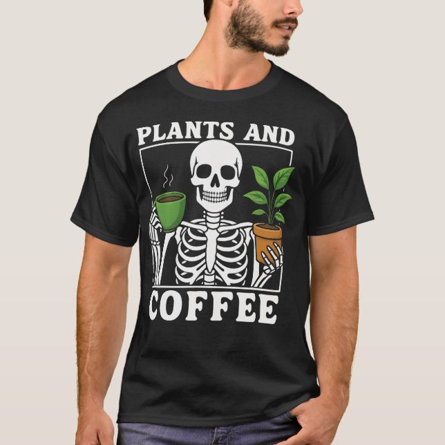 Växter Och T Shirt (Framsida)