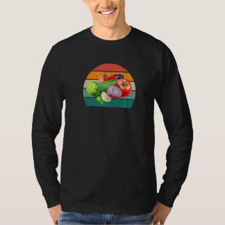 Växter odlar jordgrönsaker Vegan Vegetarian Veg T Shirt