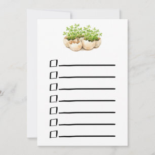 Växter Plantor Att Göra-Lista Inbjudningar