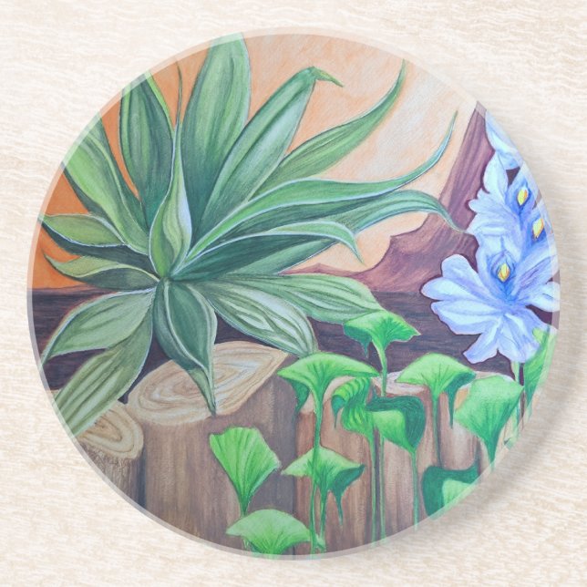 Växter Pond Party Underlägg (Framsidan)