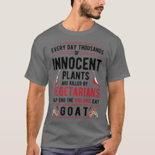 Växter som dödas av vegetarianer upphör med våld o t shirt