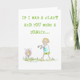 Växter v Zombie Kort