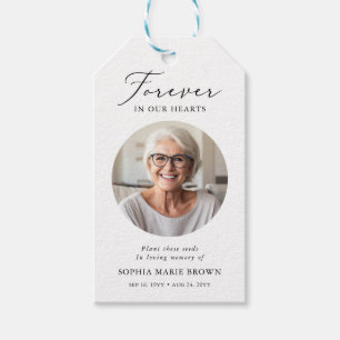 Växtera dessa frön Favoriter för fotominnesfunkt Presentetikett
