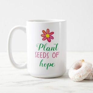 Växtfrön av Hope Classic Kaffemugg