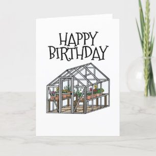  växthus för trädgårdsmästare tack kort