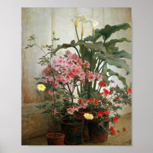 Växthusets sida George Cochran Lambdin Poster