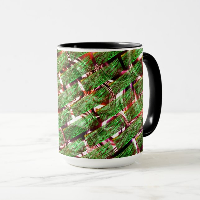 Växthusväggseffekt och bubblor lax färg? mugg (Framsida höger)