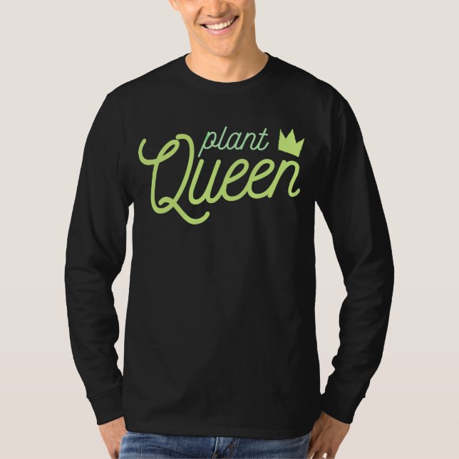 VÄXTKÖN mamma av växter  T Shirt (Framsida)