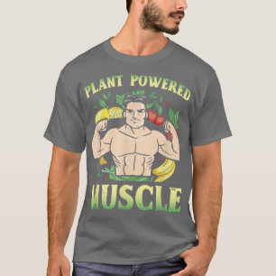Växtkraftverk Vegan Bodybuilding der Vegetarian T Shirt