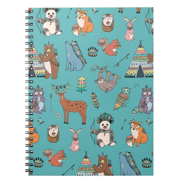 Växtlevande djur: skogarna mönster. anteckningsbok (Framsidan)