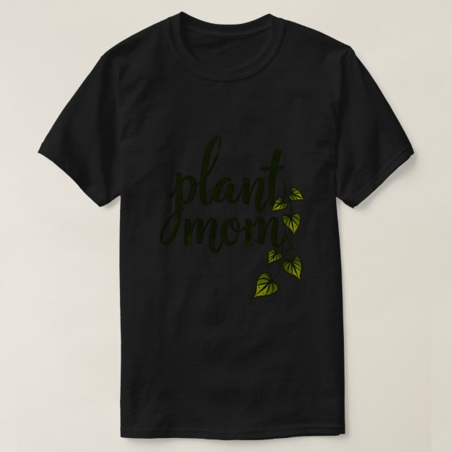 Växtmamma T Shirt (Design framsida)