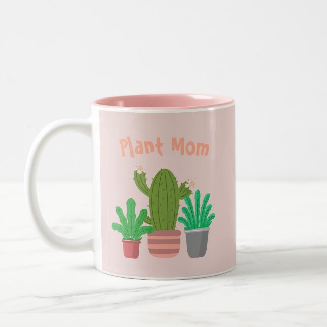 Växtmamma Två-Tonad Mugg (Vänster)