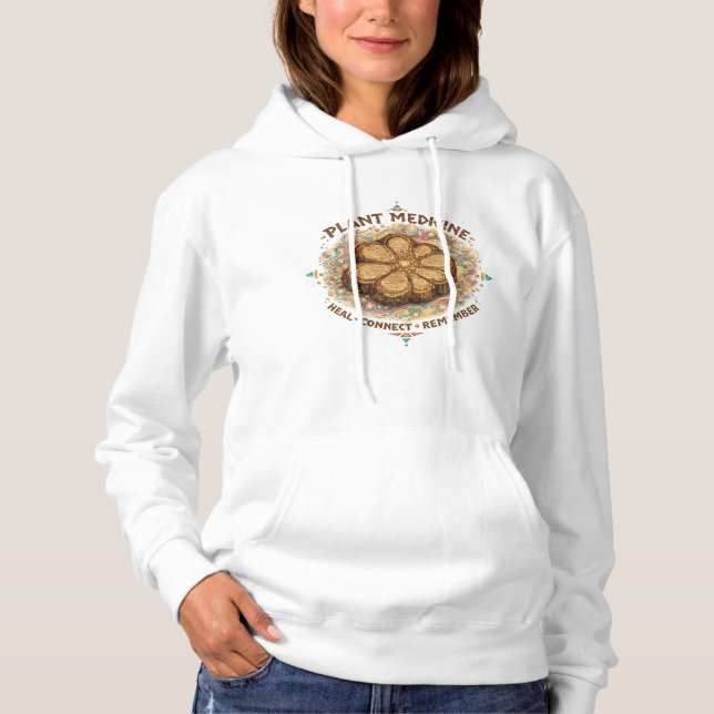 Växtmedicin – Läka, Förbind, Minnas T Shirt (Framsida)