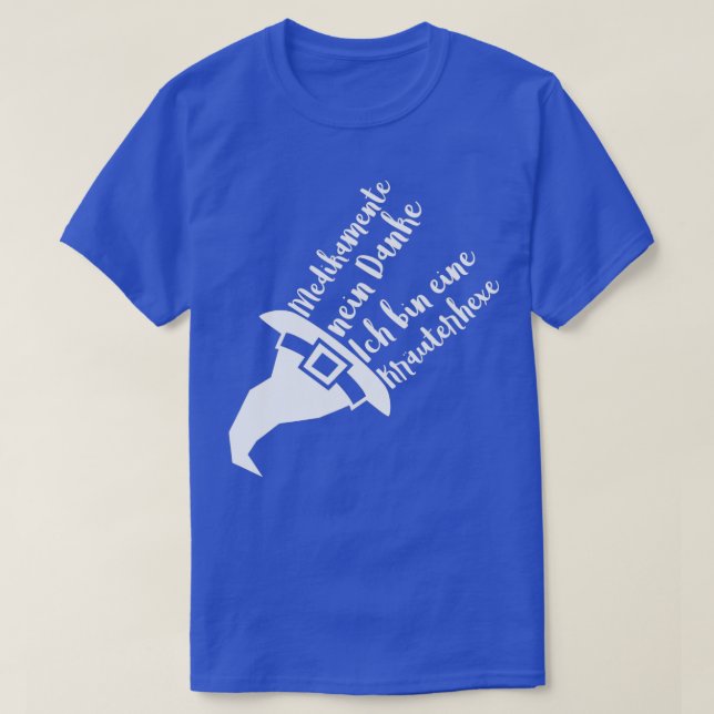 Växtmediciner tack. t shirt (Design framsida)