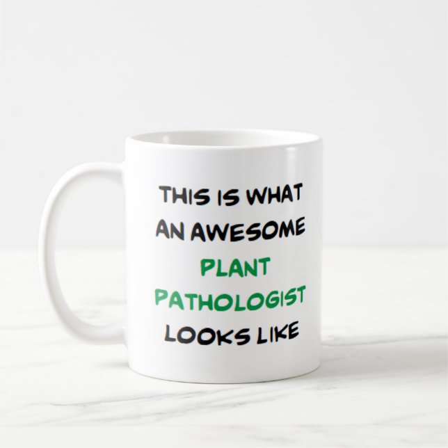 växtpatolog, fantastisk kaffemugg (Vänster)