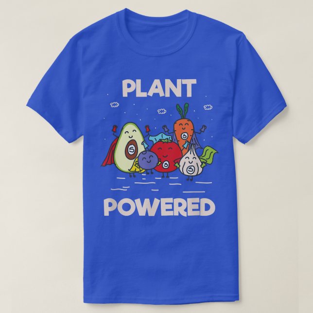 Växtpotatis Heroes Vegetarian Vegan D T Shirt (Design framsida)