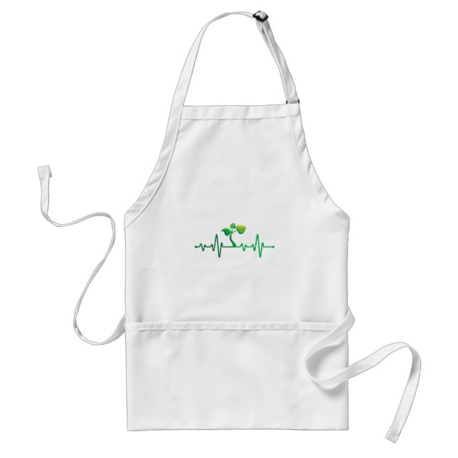 Växtpuls -  växten Botanist i Botanist Förkläde (Framsidan)