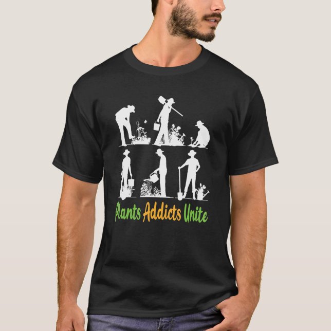  växtrådgivare Unite Organic Garden 1 T Shirt (Framsida)