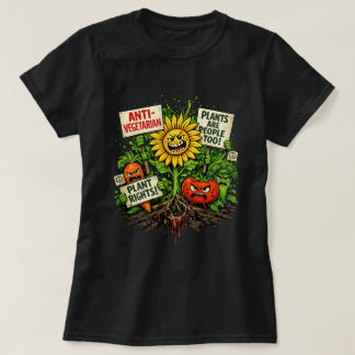Växträttsprotest – Ilsken Grönsaksrevolution T Shirt