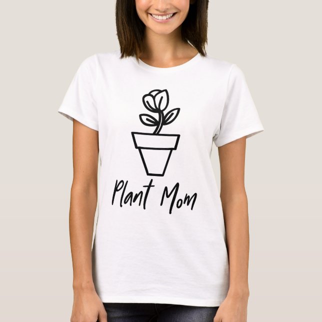 Växtskjorta, Mamma T Shirt (Framsida)